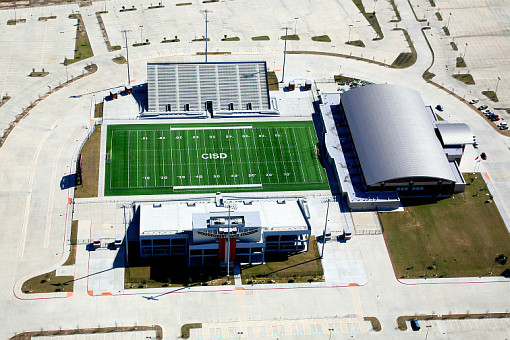 Woodforest Bank Stadium and Conroe ISD Natatorium Athletic Business